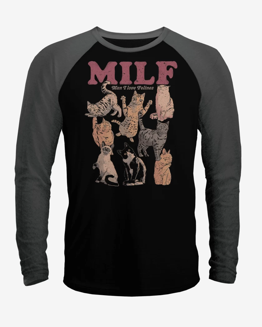 Polera Raglan Los MILF