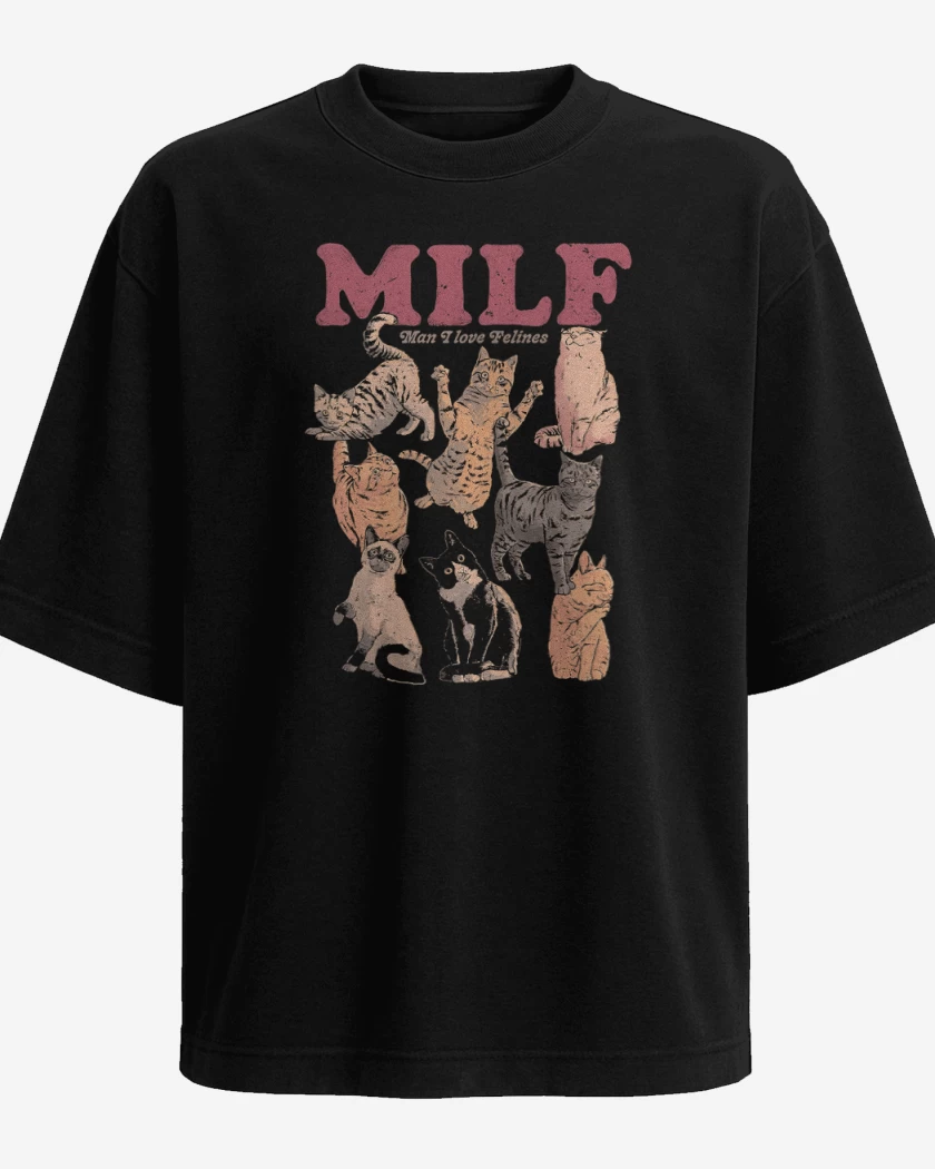 Polera Oversize Los MILF