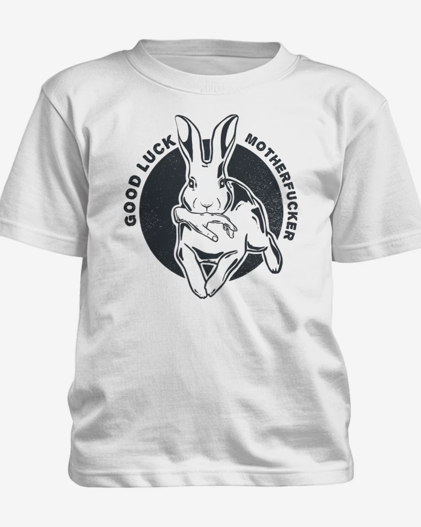 Polera de niño Blanco de Buena Suerte
