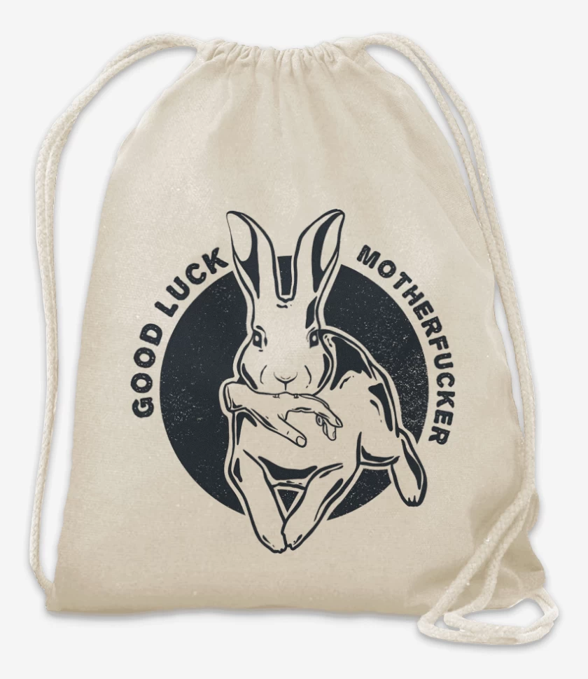 Mochila Blanco de Buena Suerte