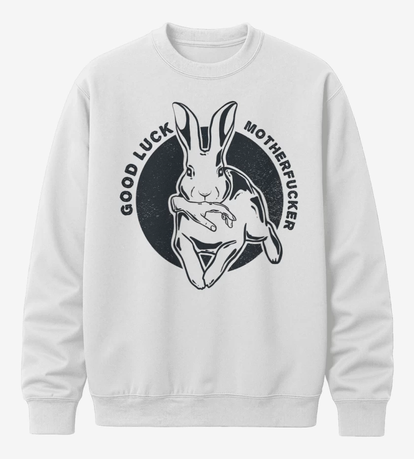 Poleron polo Blanco de Buena Suerte