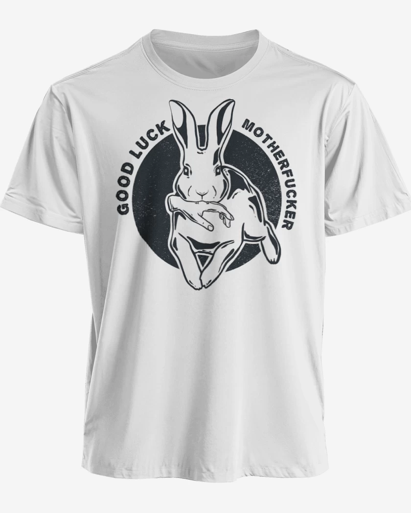 Polera premium Blanco de Buena Suerte