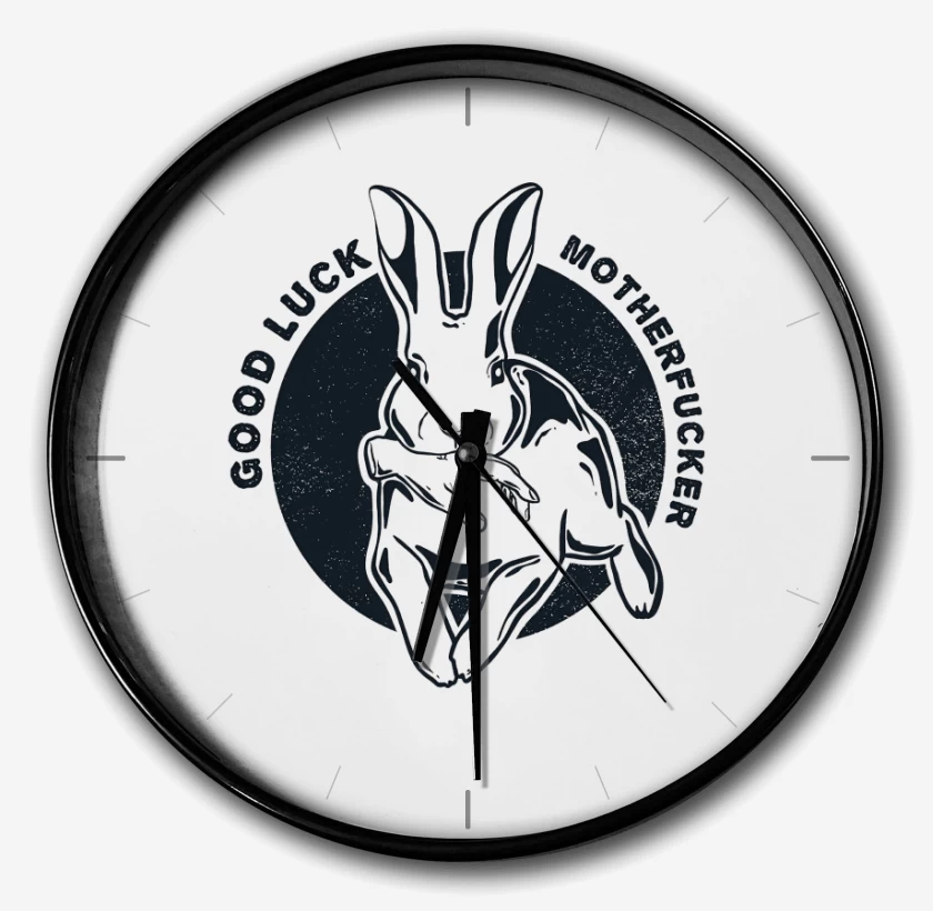 Reloj Blanco de Buena Suerte
