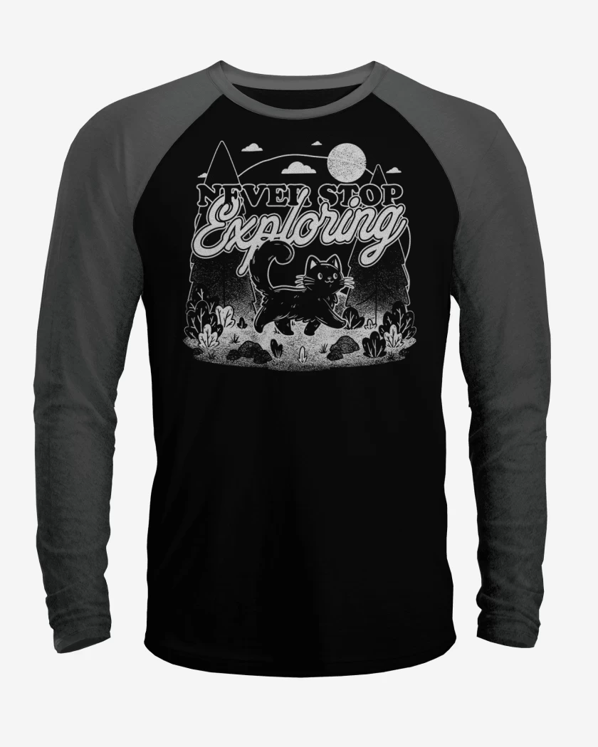 Polera Raglan Gatito Explorador