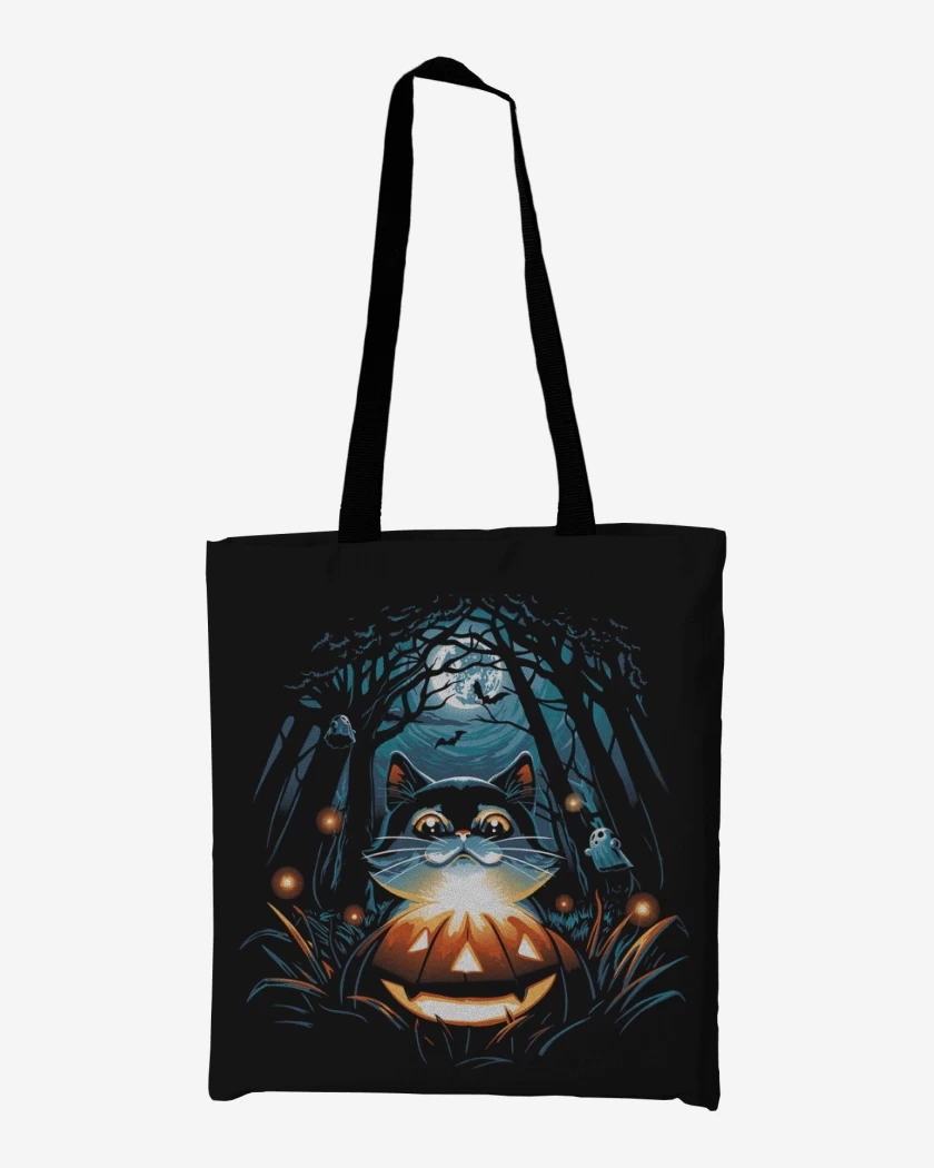 Totebag Gatito Halloween