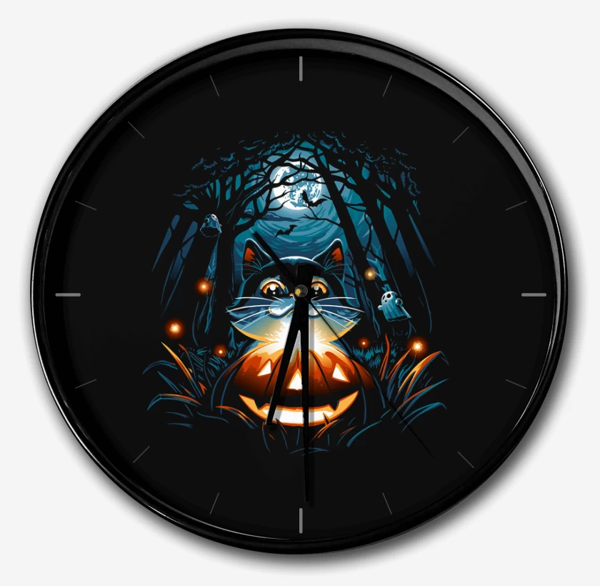 Reloj Gatito Halloween