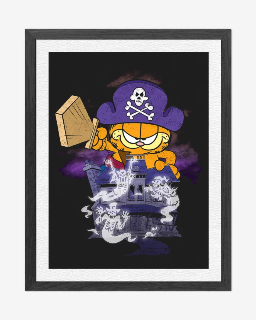 Cuadro decorativo Capitán Garfield
