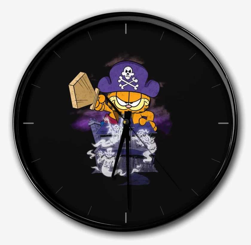 Reloj Negro de Capitán Garfield