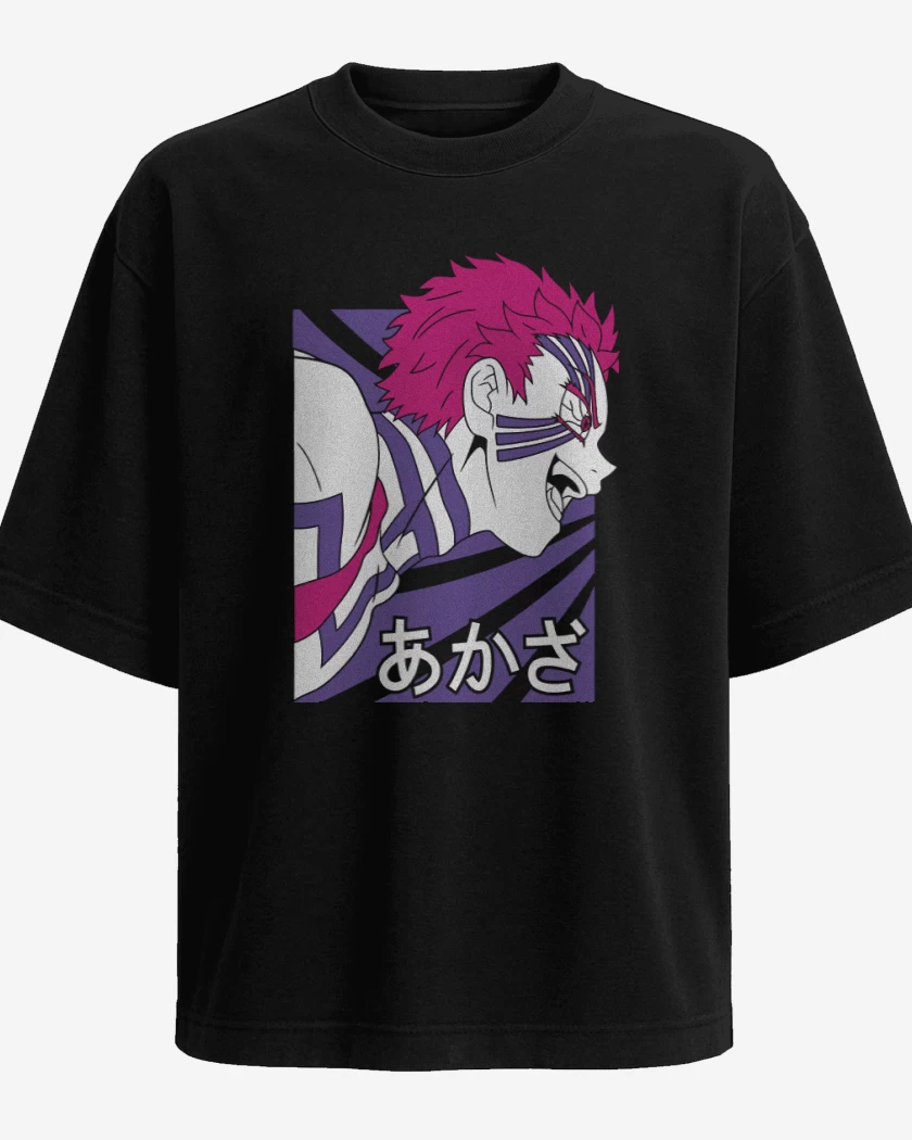 Polera Oversize Akaza Demon