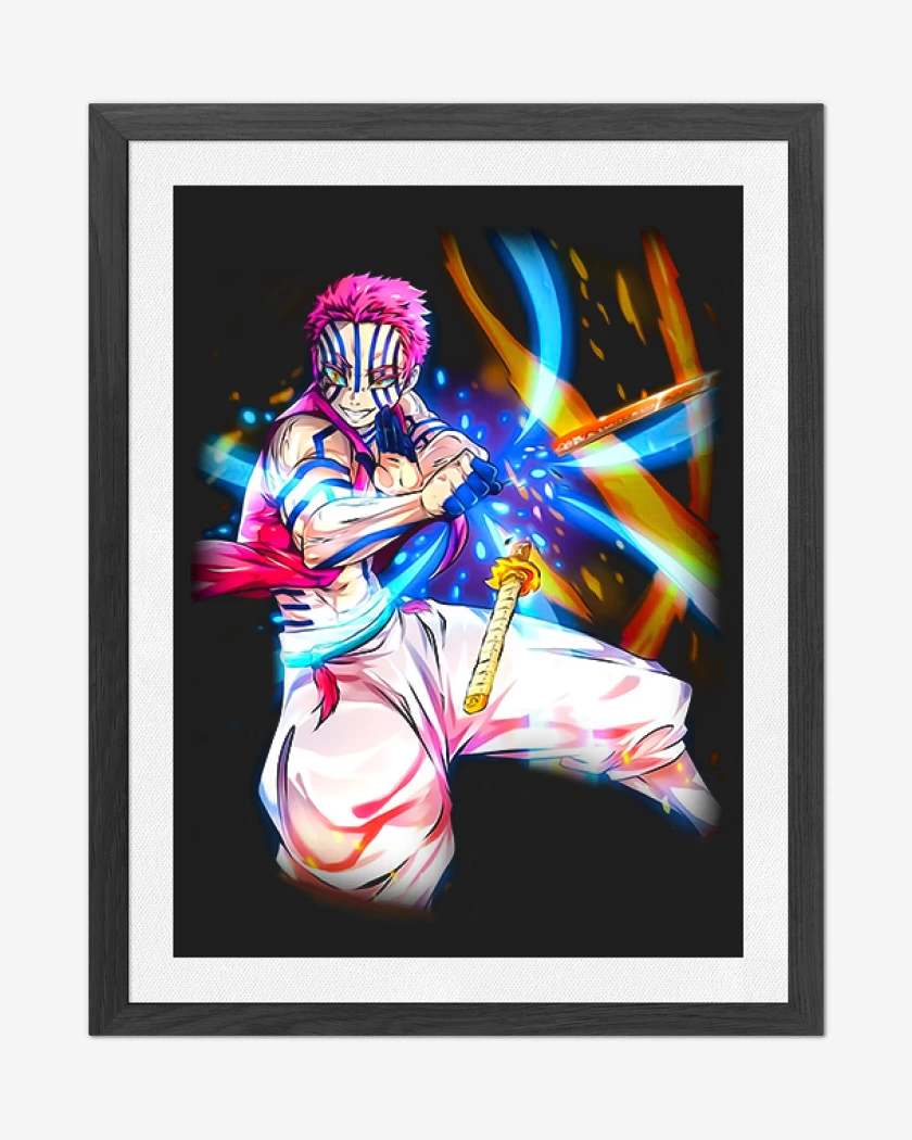 Cuadro decorativo Negro de Akaza 