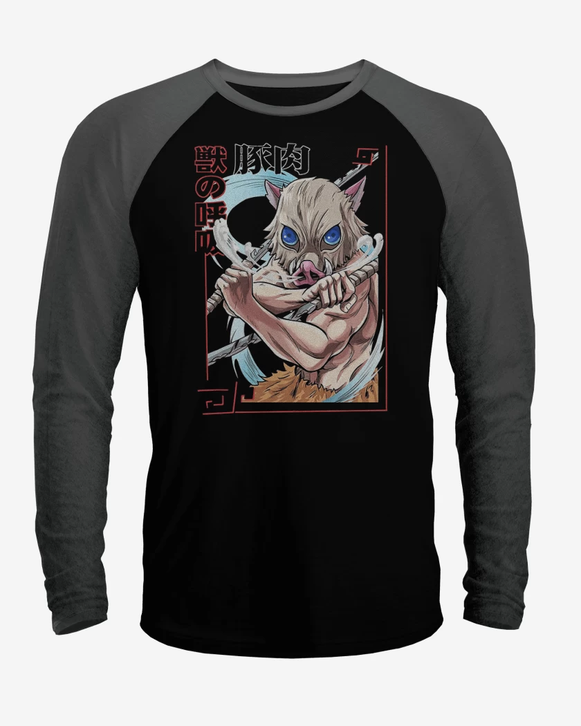 Polera Raglan Inosuke Bestia