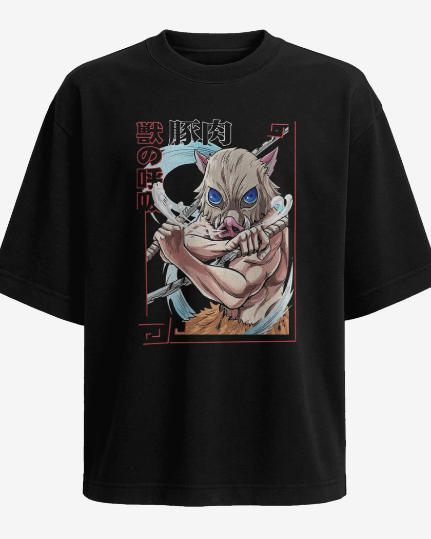 Polera Oversize Inosuke Bestia