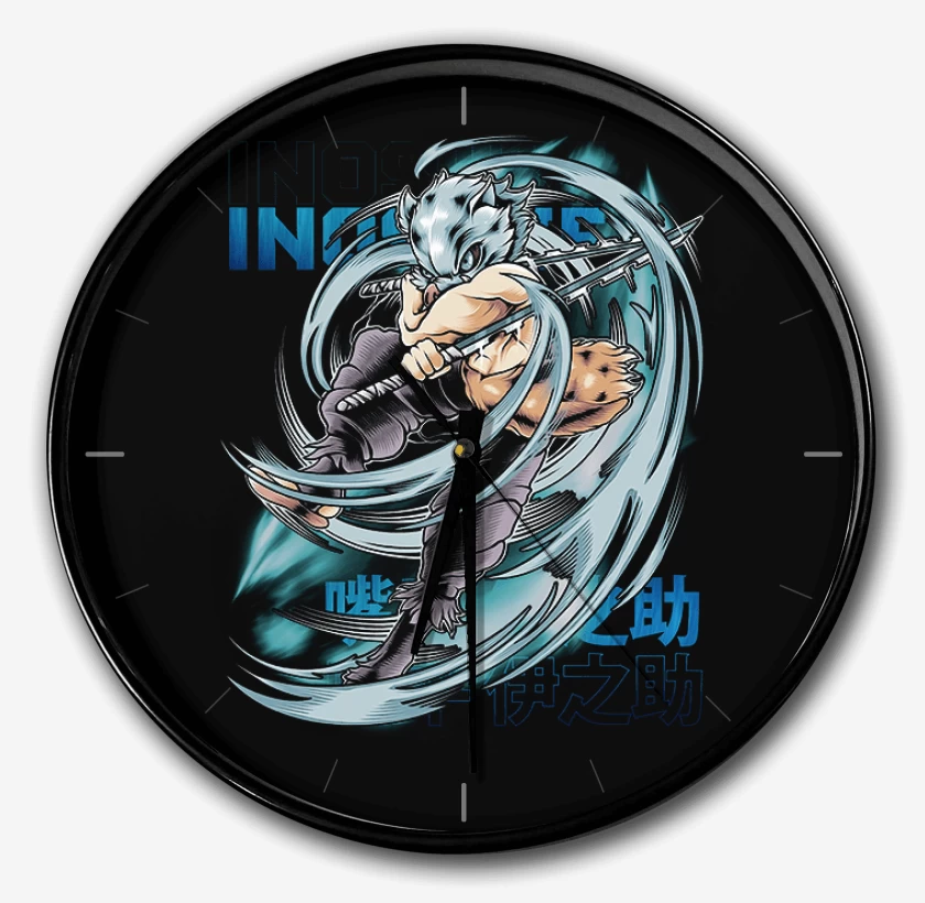 Reloj Negro de Inosuke hashibira bestia