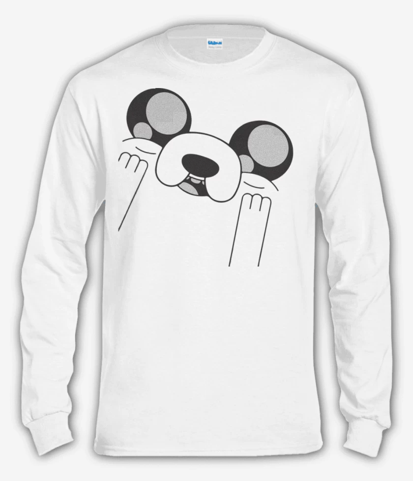 Polera manga larga Blanco de Jake 3