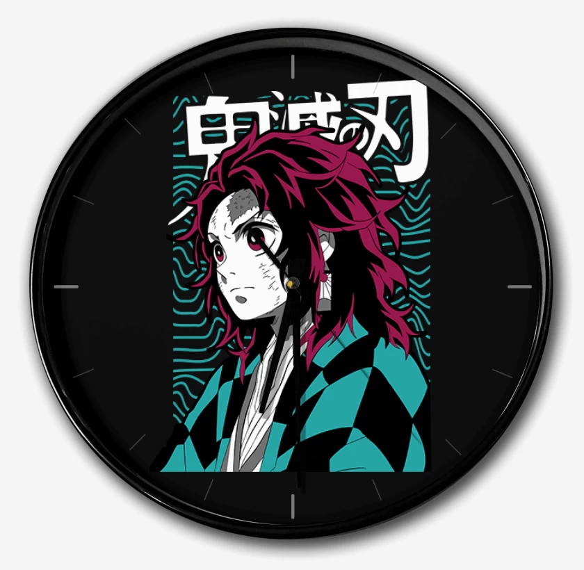 Reloj Negro de Joven Tanjiro