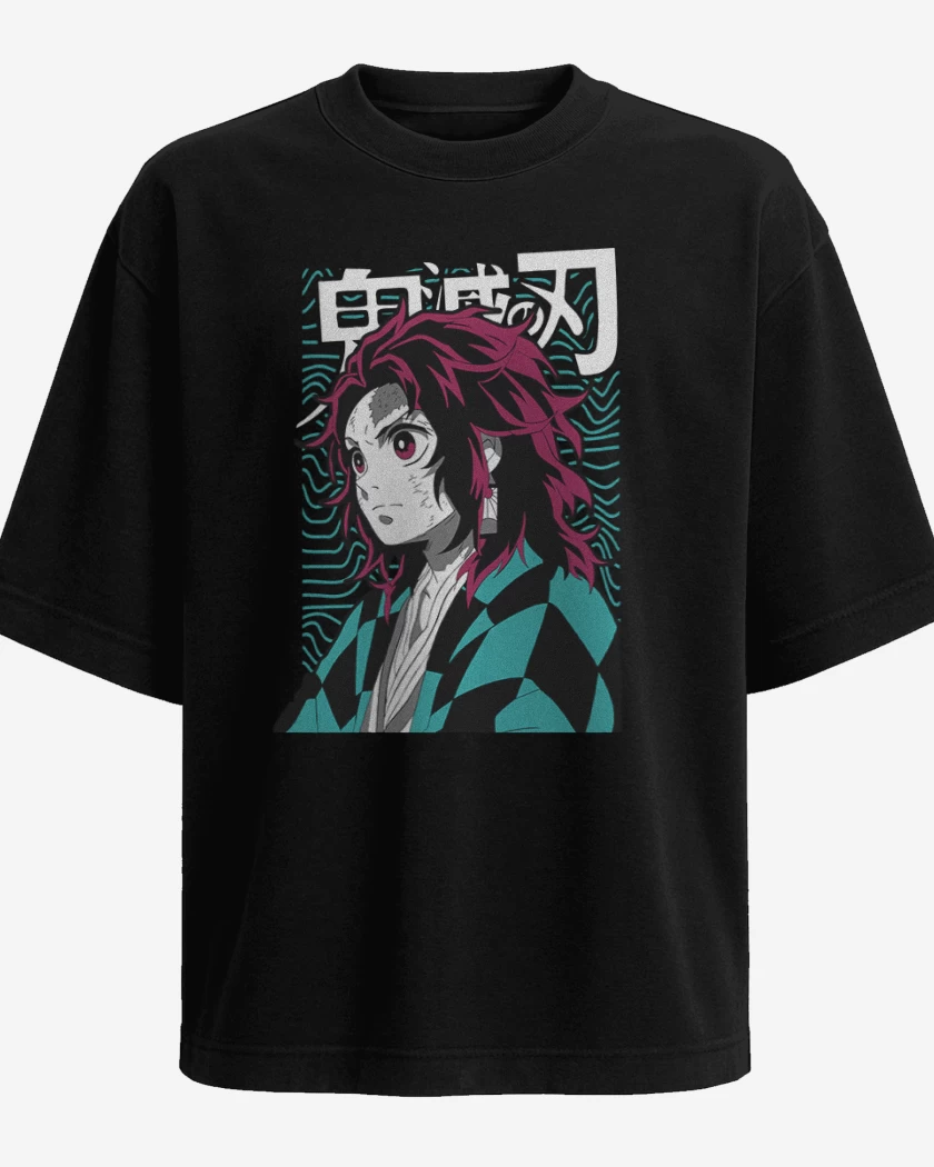 Polera Oversize Joven Tanjiro