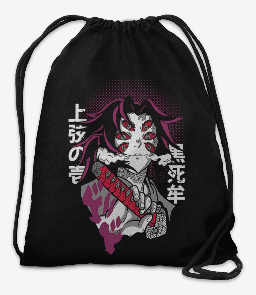 Mochila Negro de KOKUSHIBO DEMON