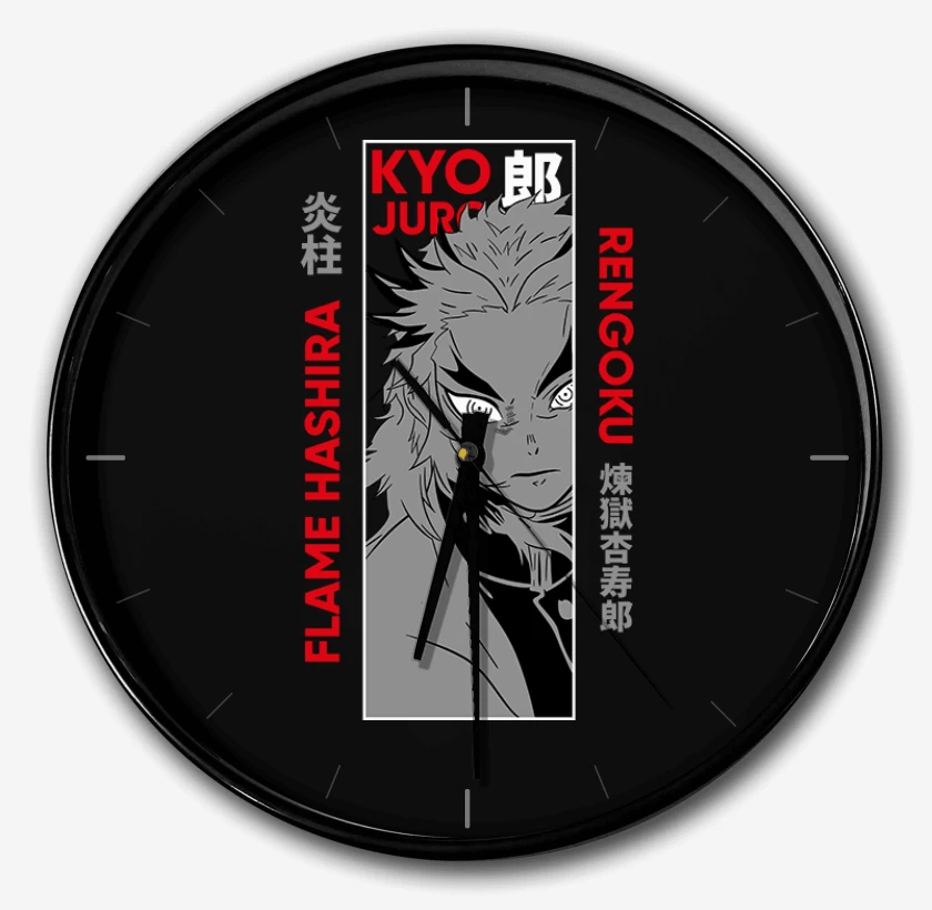Reloj Negro de Kyojuro Rengoku 