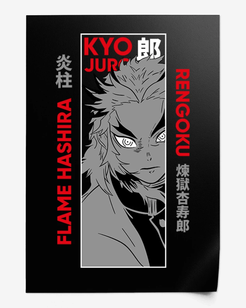 Print Kyojuro Rengoku 