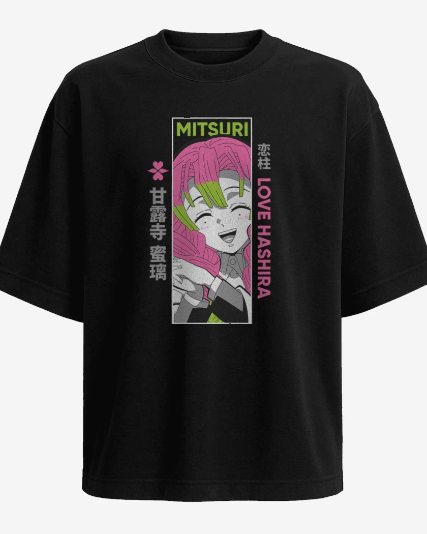 Polera Oversize Negro de Mitsuri Pilar