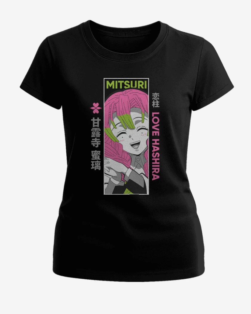 Polera de Mujer Negro de Mitsuri Pilar