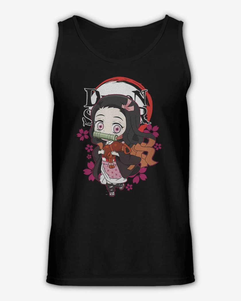 Sudadera Negro de Nezuko Chivi
