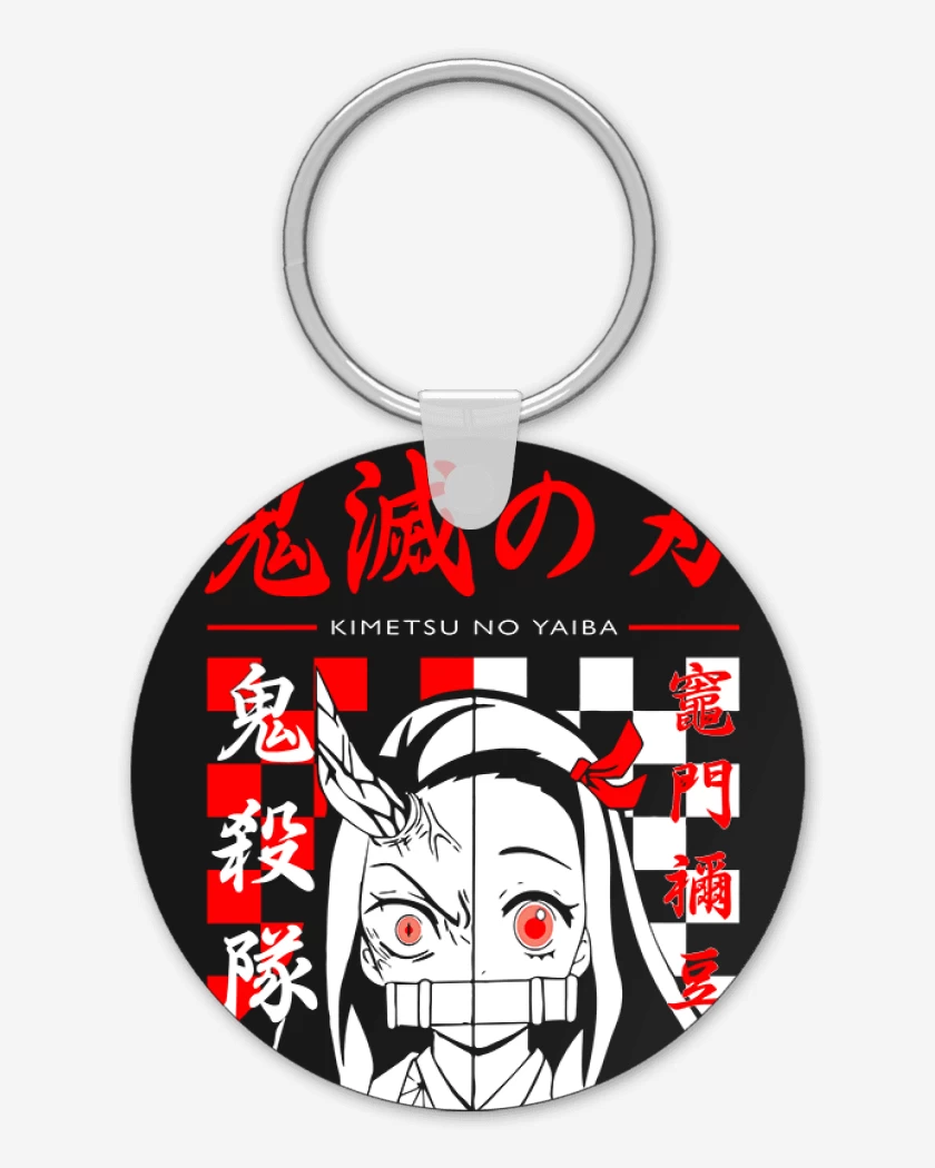 Llavero Negro de Nezuko demon