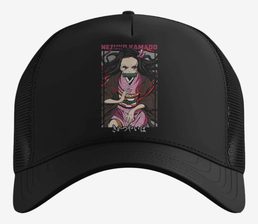 Gorro Negro de Nezuko Kamado demon