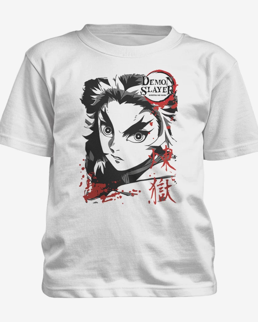 Polera de niño Rengoku 2