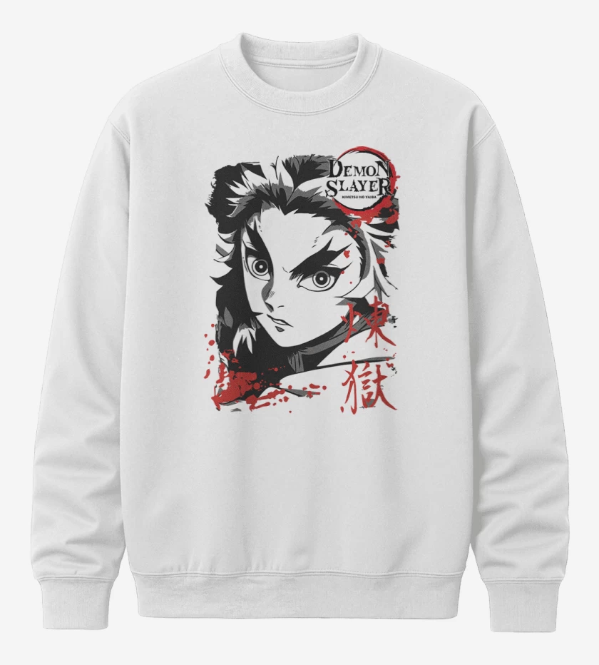 Poleron polo Blanco de Rengoku 2