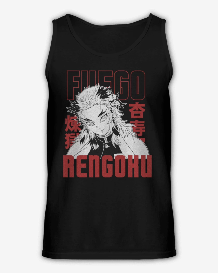 Sudadera Rengoku Fuego