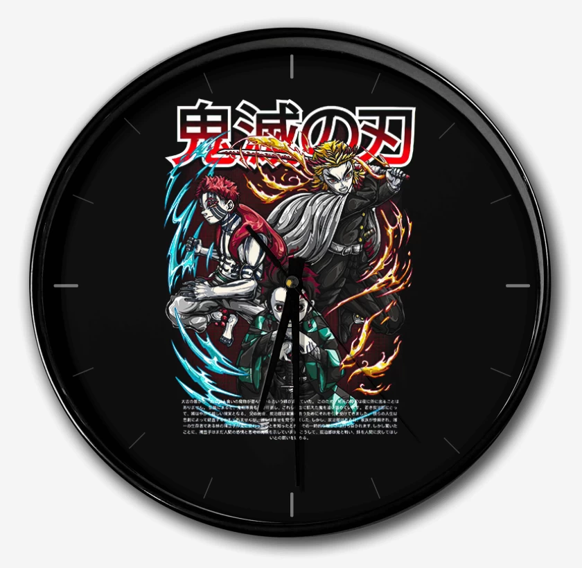 Reloj Negro de Rengoku y Tanjiro vs Akaza