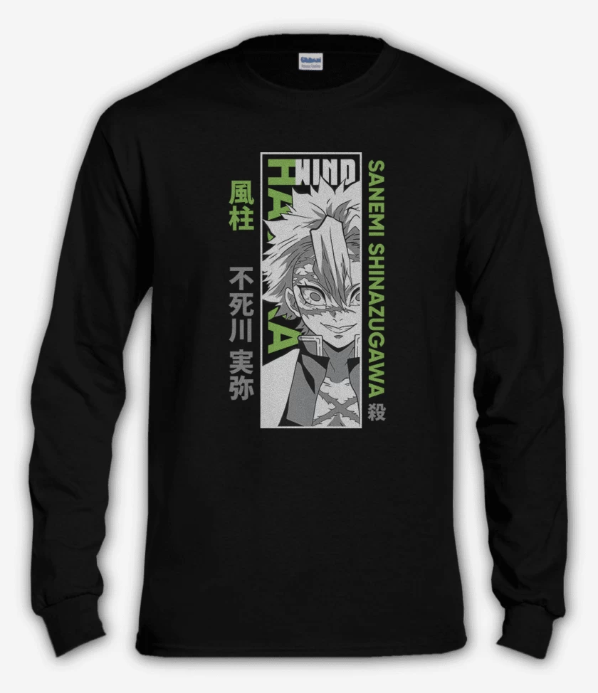 Polera manga larga Pilar Sanemi