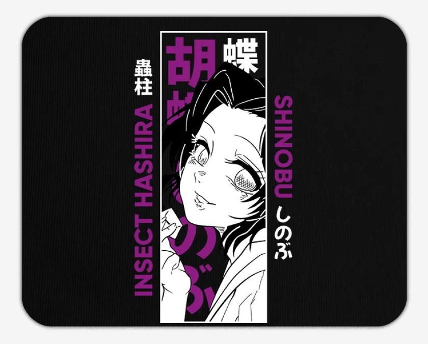 Mousepad Shinobu pilar del insecto