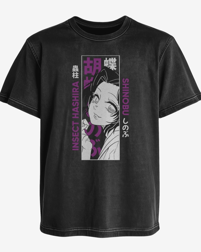 Polera desgastada Shinobu pilar del insecto