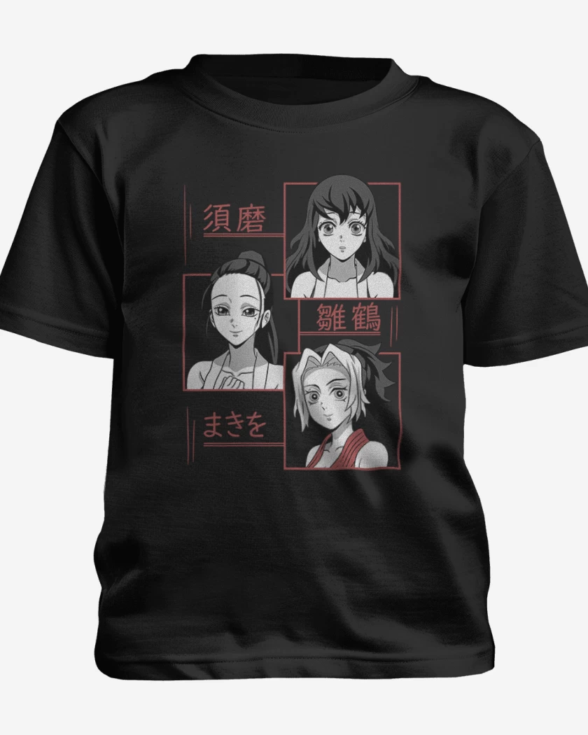 Polera de niño Negro de Suma Hinatsuro y Makio