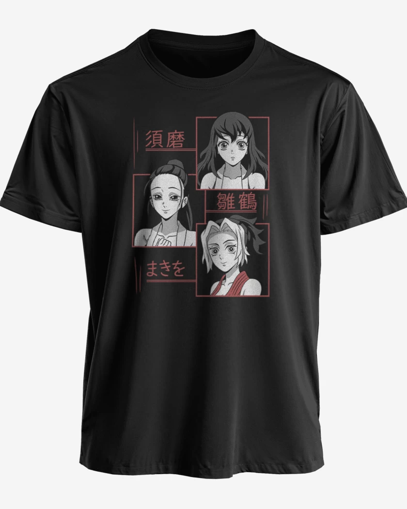 Polera premium Negro de Suma Hinatsuro y Makio