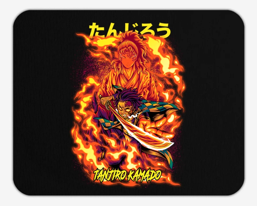 Mousepad Tanjiro Kamado Respiración solar 
