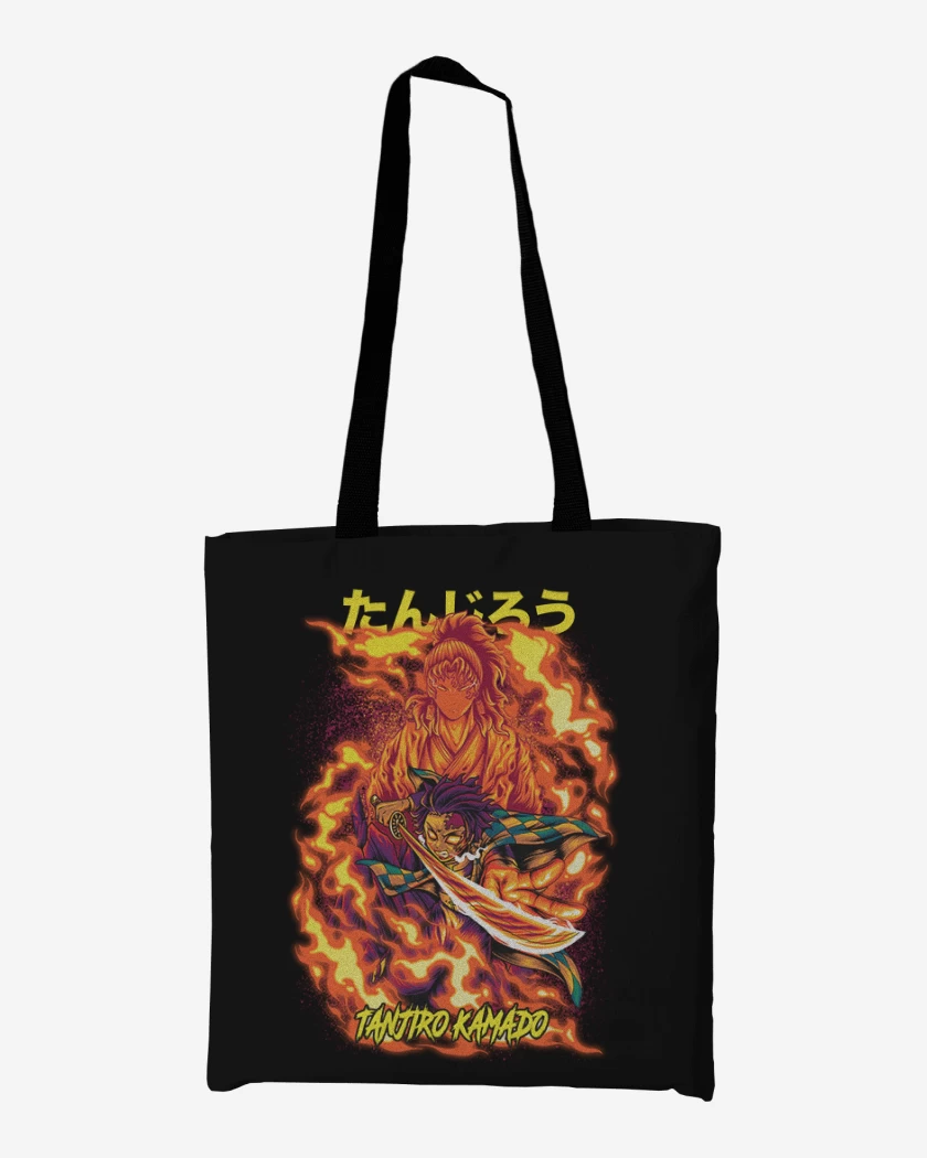 Totebag Tanjiro Kamado Respiración solar 