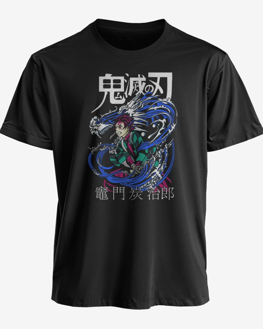 Polera Tanjiro Respiracion del agua