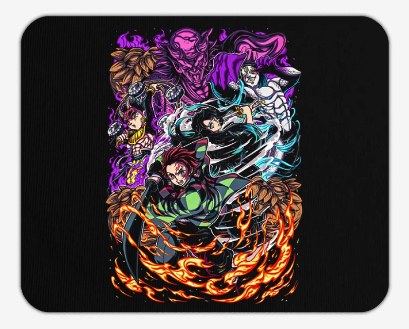 Mousepad Tanjiro And Tokito