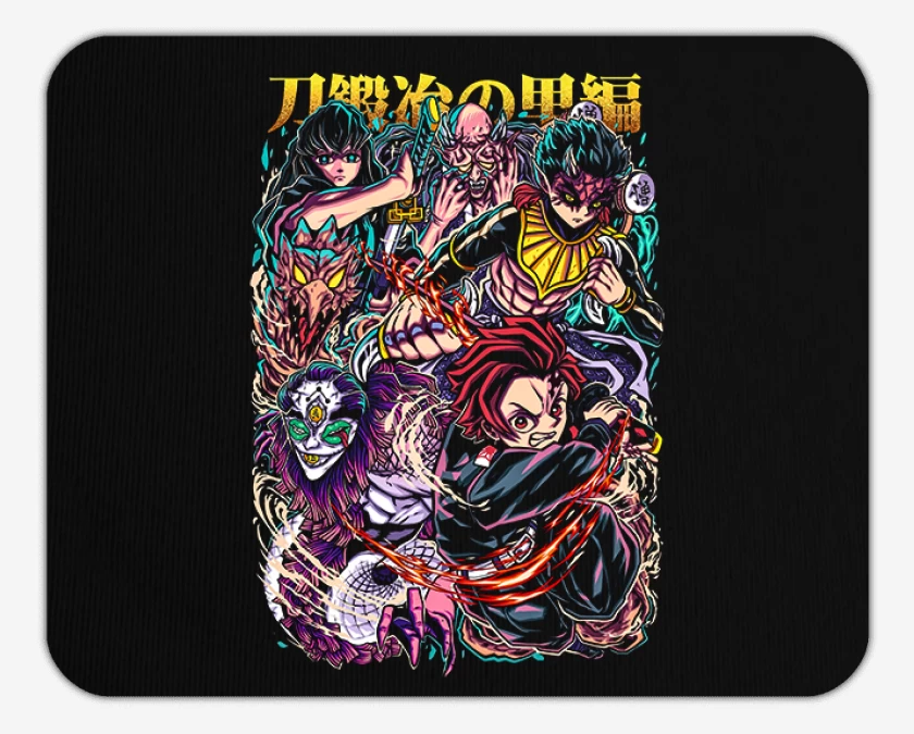 Mousepad Tanjiro y Tokito 