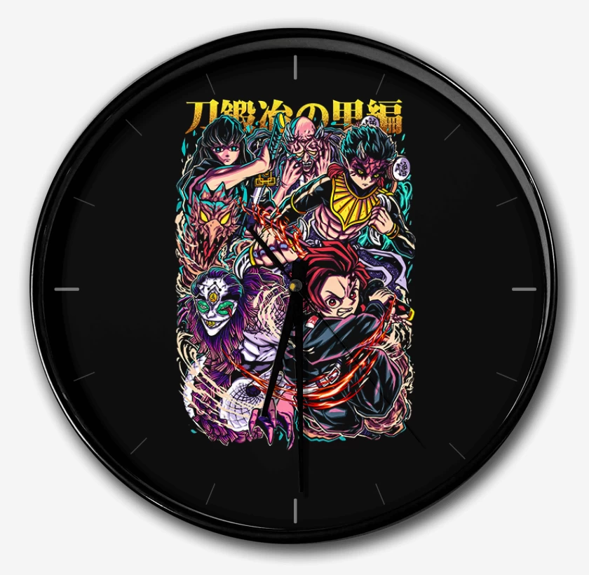Reloj Negro de Tanjiro y Tokito 