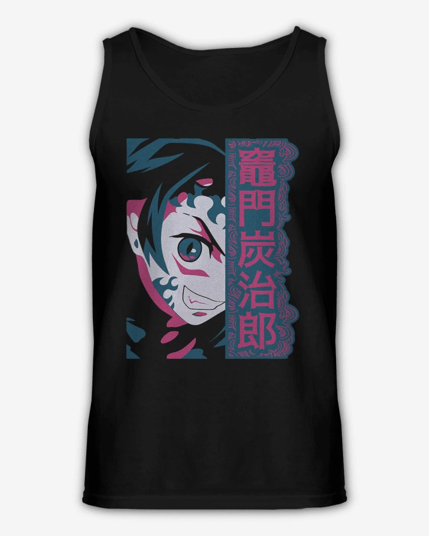 Sudadera Negro de Tanjiro Demon