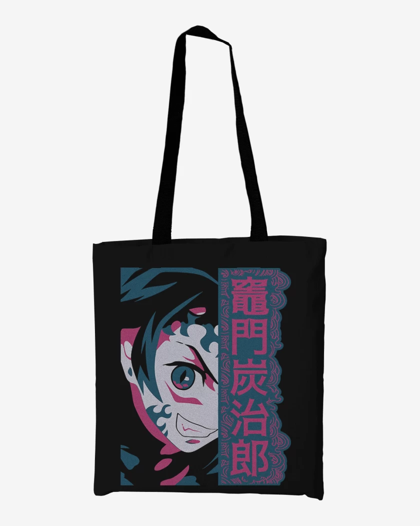 Totebag Negro de Tanjiro Demon