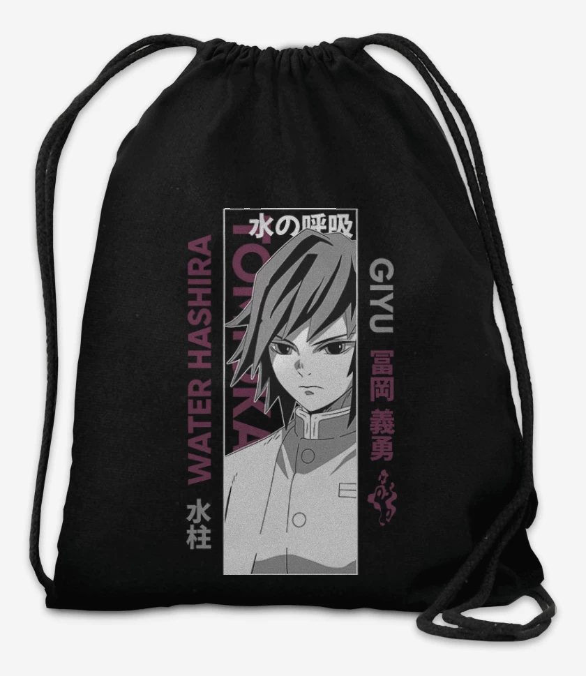 Mochila Negro de Tomioka pilar del Agua