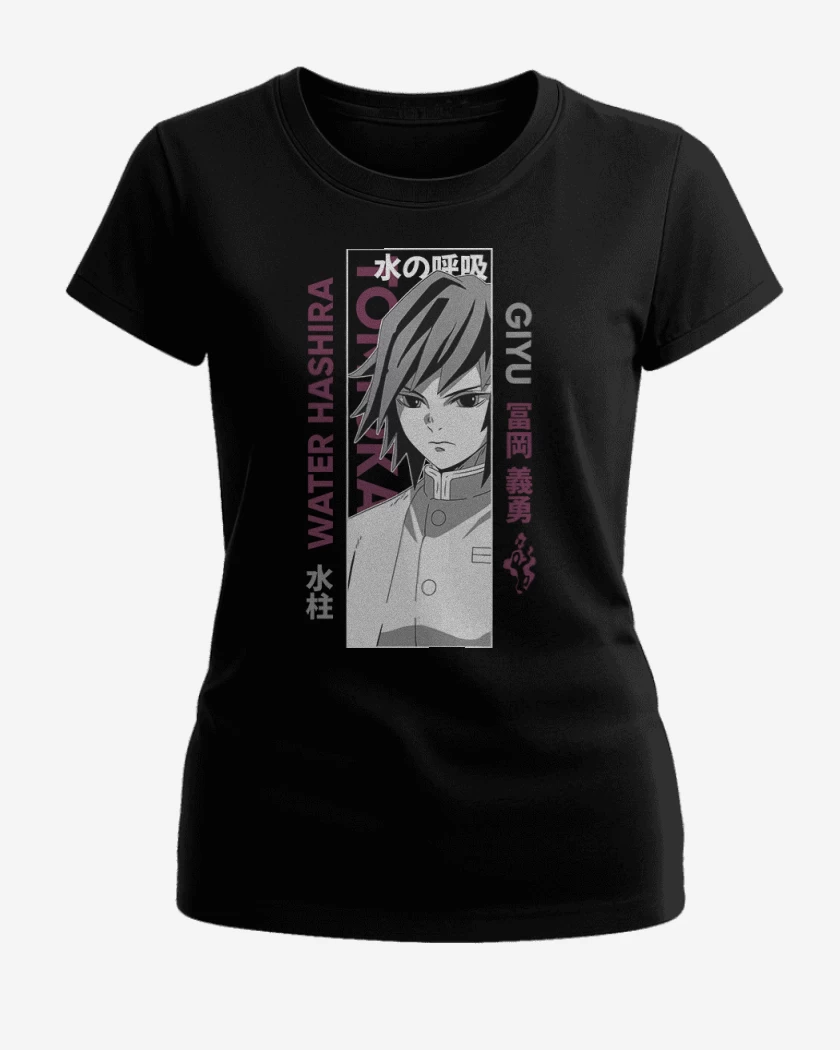 Polera de Mujer Negro de Tomioka pilar del Agua