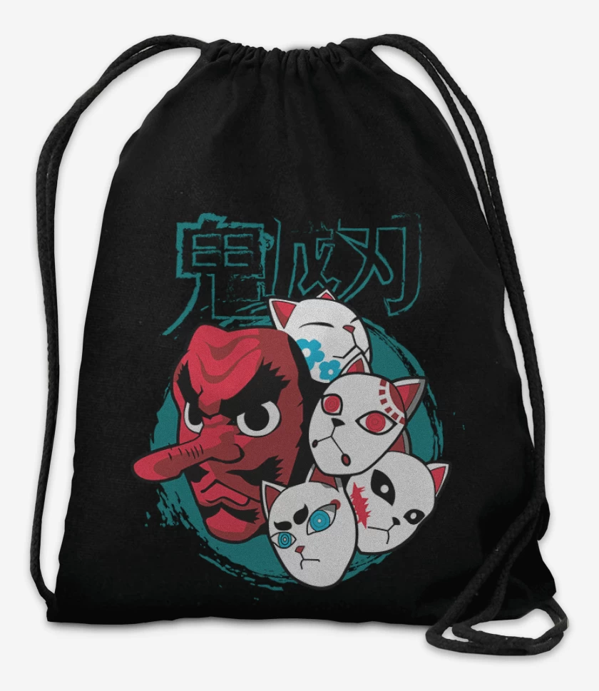 Mochila Negro de Urokodaki