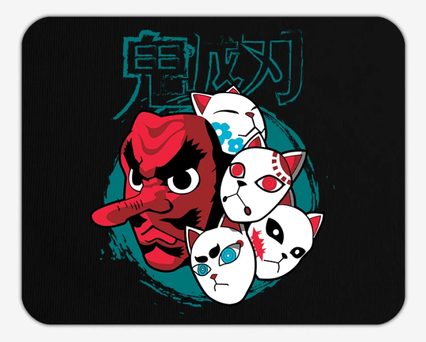 Mousepad Negro de Urokodaki