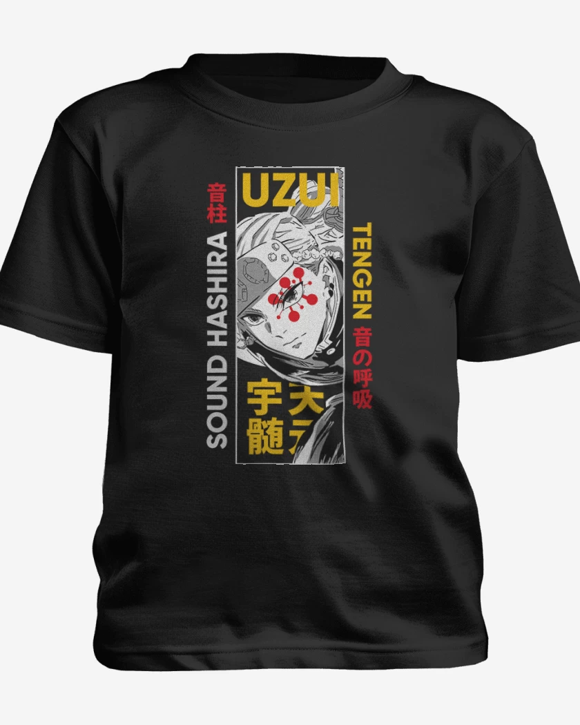 Polera de niño Negro de Uzui 